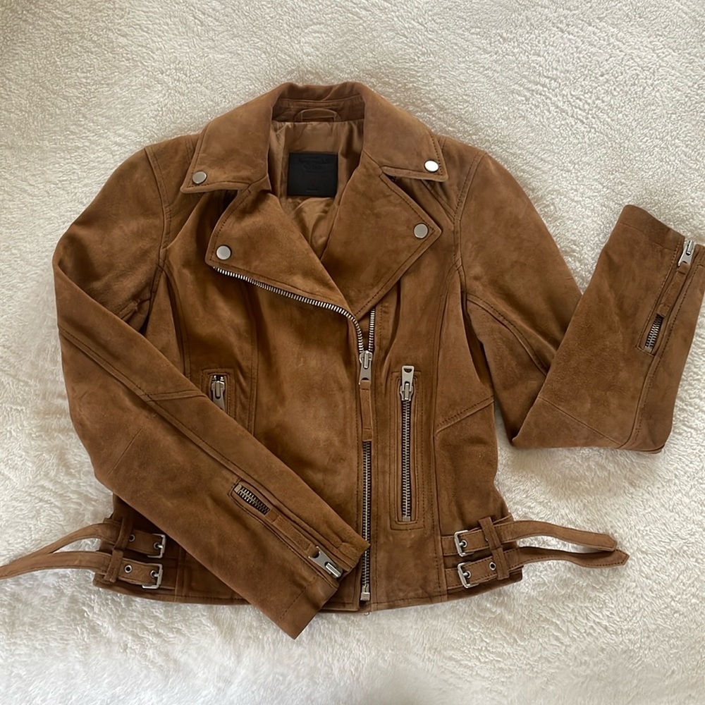 Abercrombie & Fitch Suede Jacket